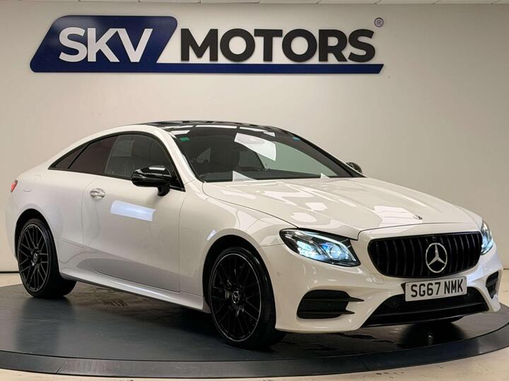 Mercedes-Benz E-CLASS 3.0 E400 V6 AMG Line (Premium Plus) G-Tronic+ 4MATIC Euro 6 (s/s) 2dr Mercedes-Benz E-CLASS 3.0 E400 V6 AMG Line (Premium Plus) G-Tronic+ 4MATIC Euro 6 (s/s) 2dr