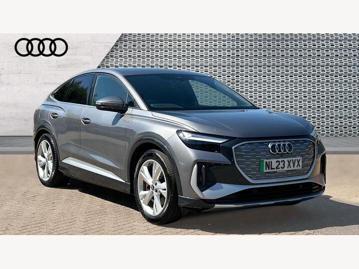 Audi Q4 E-tron 40 S Line Sportback Auto 5dr 82kWh