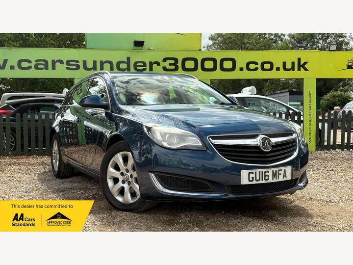 Vauxhall INSIGNIA 1.6 CDTi EcoFLEX Tech Line Sports Tourer Euro 6 (s/s) 5dr