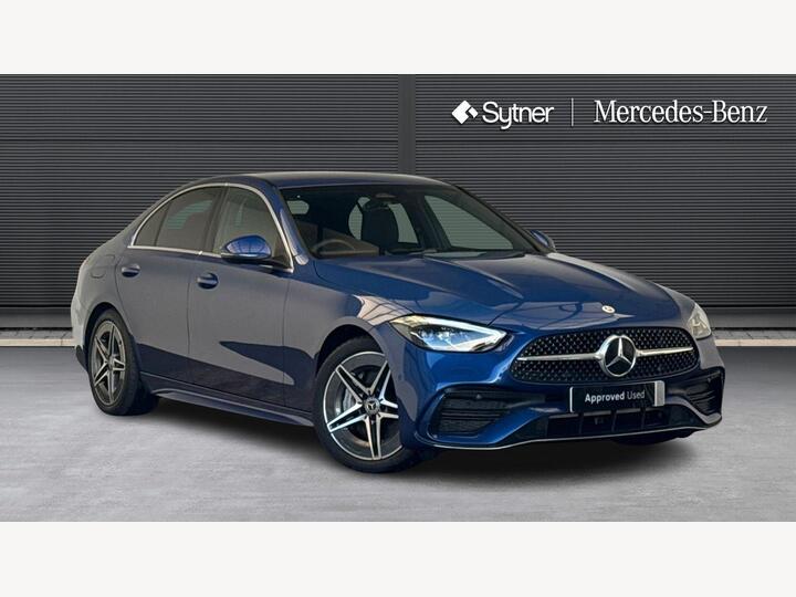 Mercedes-Benz C Class 1.5 C200h MHEV AMG Line G-Tronic+ Euro 6 (s/s) 4dr
