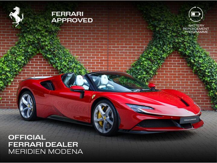 Ferrari SF90 Spider 4.0T V8 7.9kWh F1 DCT 4WD Euro 6 (s/s) 2dr