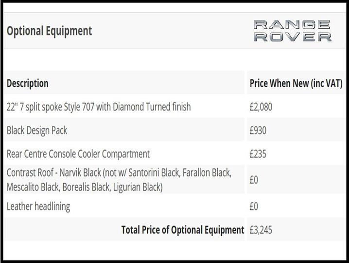 Land Rover RANGE ROVER 4.4 SD V8 Autobiography Auto 4WD Euro 6 (s/s) 5dr Land Rover RANGE ROVER 4.4 SD V8 Autobiography Auto 4WD Euro 6 (s/s) 5dr