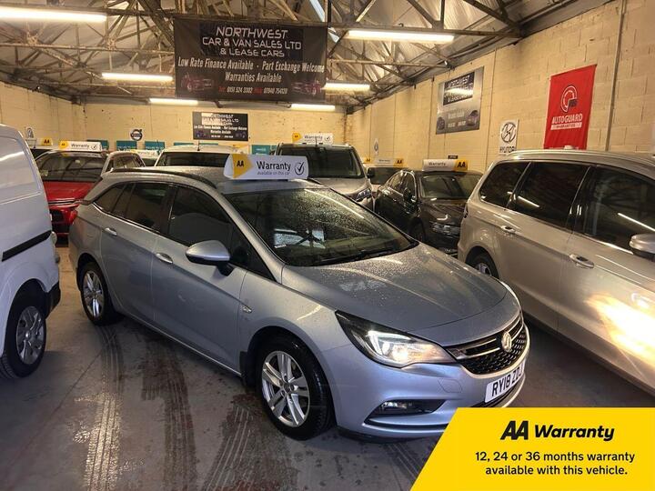 Vauxhall ASTRA 1.6 CDTi EcoFLEX Design Sports Tourer Euro 6 (s/s) 5dr Vauxhall ASTRA 1.6 CDTi EcoFLEX Design Sports Tourer Euro 6 (s/s) 5dr