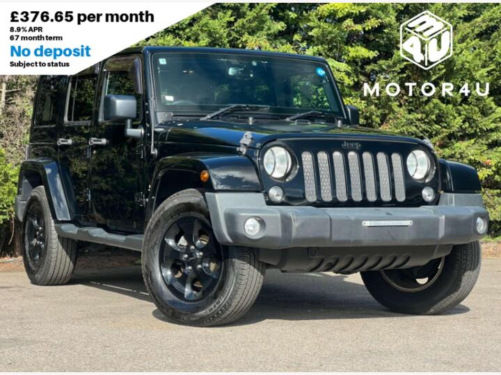 Jeep JEEP WRANGLER UNLIMITED 3.6 V6 Sahara Auto 4WD Euro 6 2dr