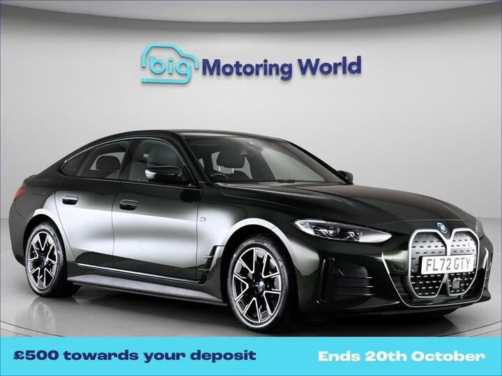 BMW I4 40 83.9kWh M Sport Gran Coupe Auto EDrive 5dr