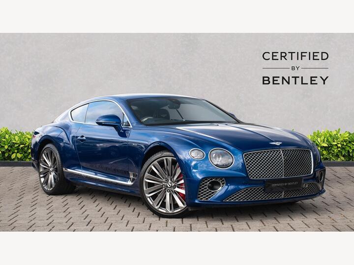 Bentley CONTINENTAL GT 6.0 W12 GT Speed Auto 4WD Euro 6 2dr Bentley CONTINENTAL GT 6.0 W12 GT Speed Auto 4WD Euro 6 2dr