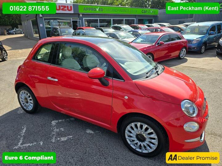 Fiat 500 1.2 Lounge Euro 6 (s/s) 3dr
