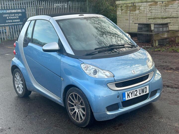 Smart Fortwo 1.0 MHD Passion Cabriolet SoftTouch Euro 5 (s/s) 2dr