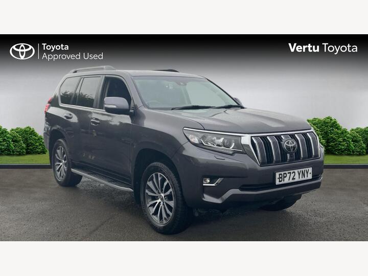 Toyota Land Cruiser 2.8D Invincible Auto 4WD Euro 6 (s/s) 5dr (7 Seat)
