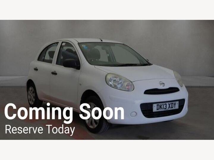 Nissan Micra 1.2 12V Visia Euro 5 5dr