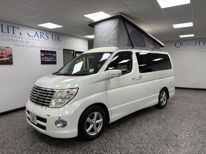 Nissan ELGRAND CAMPER VAN Highway Star  4 BERTH AUTO STUNNING CONDTION