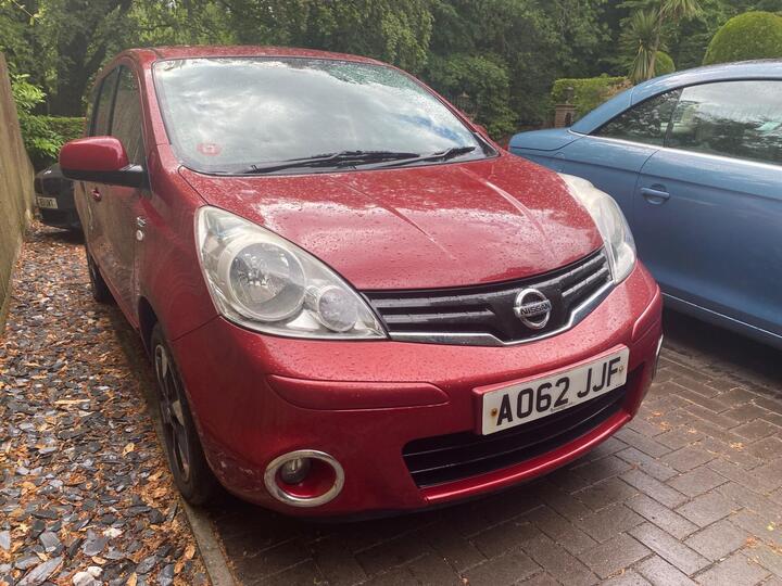 Nissan Note 1.6 16V N-tec+ Euro 5 5dr Nissan Note 1.6 16V N-tec+ Euro 5 5dr