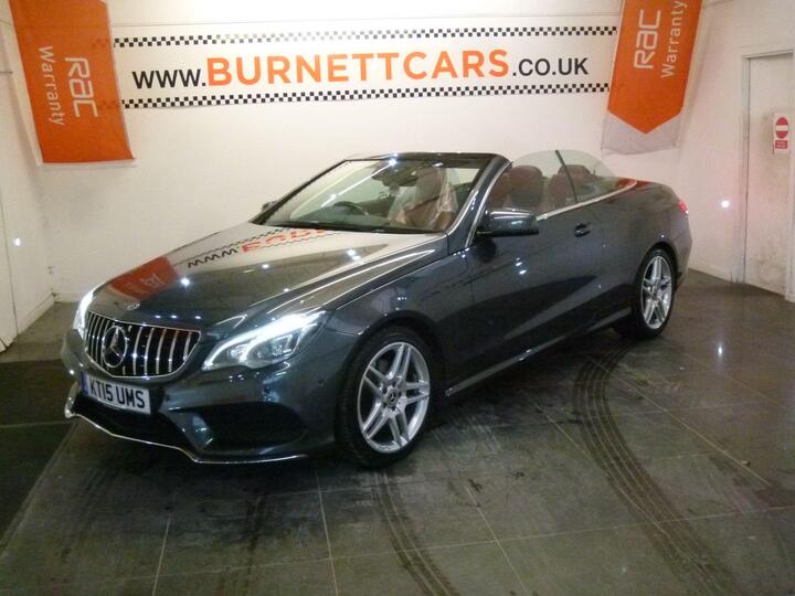 Mercedes-Benz E Class 2.1 E220 BlueTEC AMG Line Cabriolet G-Tronic+ Euro 6 (s/s) 2dr