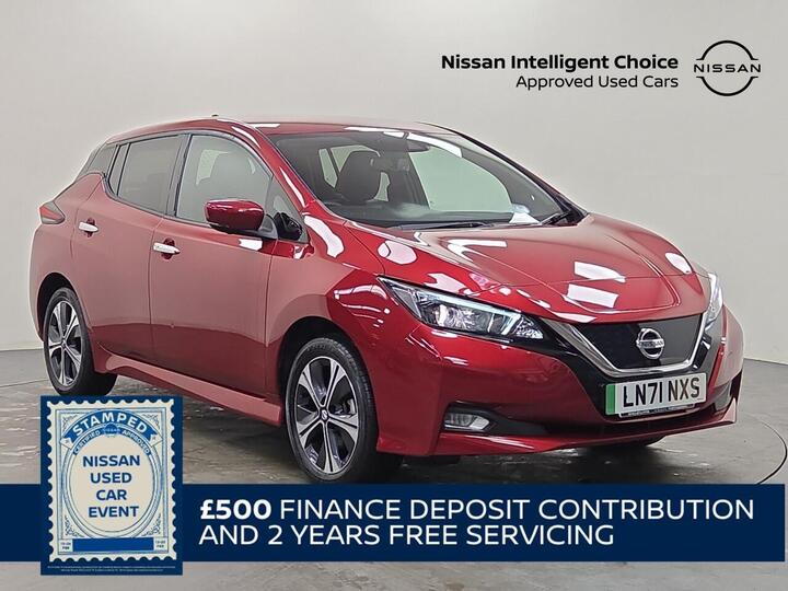 Nissan Leaf 160kW E+ N-Connecta 62kWh 5dr Auto Hatchback 62kWh E+ N-Connecta Auto 5dr