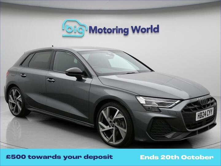 Audi A3 1.5 TFSI 35 Black Edition Sportback S Tronic Euro 6 (s/s) 5dr