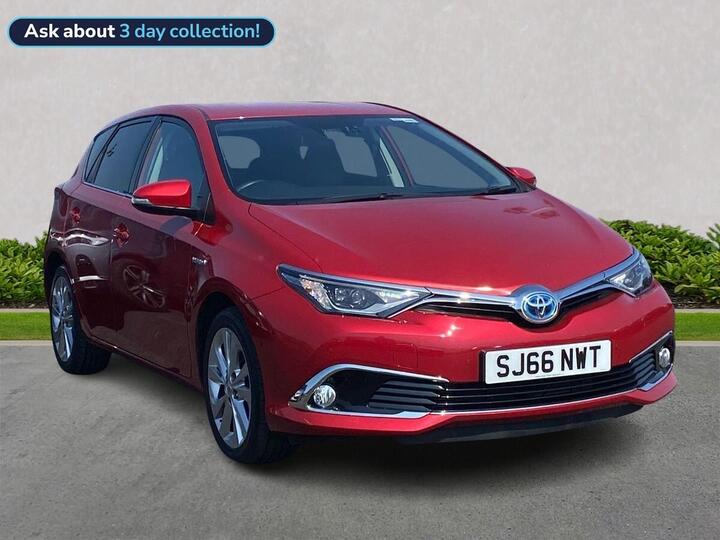 Toyota AURIS 1.8 VVT-h Excel CVT Euro 6 (s/s) 5dr (Safety Sense)