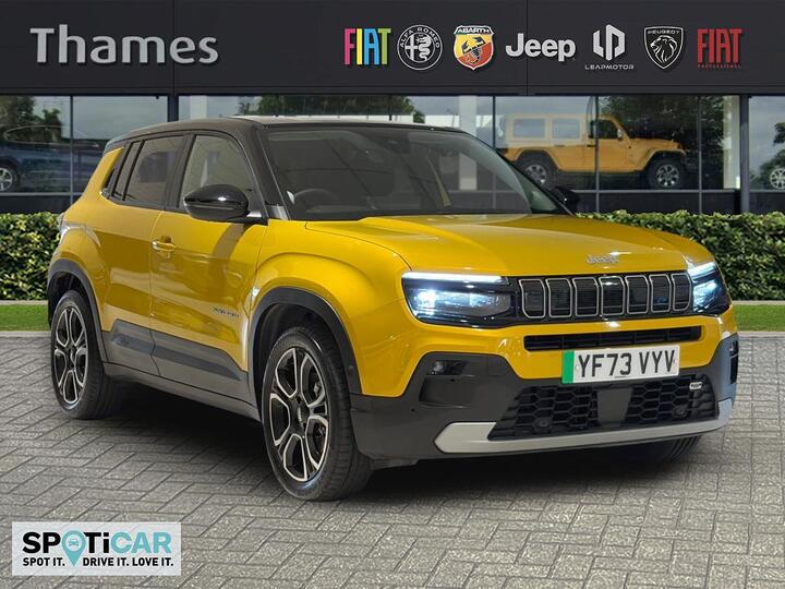 Jeep Avenger 54kWh 1st Edition Auto 5dr Jeep Avenger 54kWh 1st Edition Auto 5dr