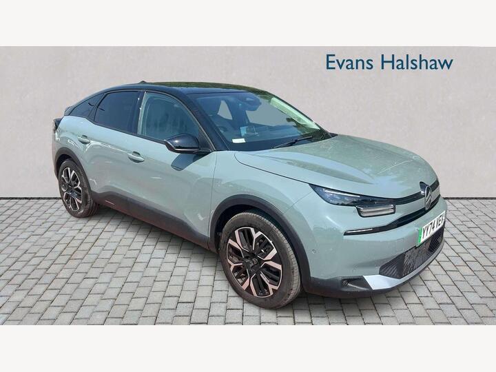 Citroen E-C4 ELECTRIC HATCHBACK Extended Range 54kWh MAX Auto 5dr (7.4kW Charger)