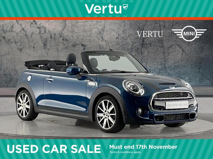 MINI Convertible 2.0 Cooper S Sidewalk Edition Steptronic Euro 6 (s/s) 2dr MINI Convertible 2.0 Cooper S Sidewalk Edition Steptronic Euro 6 (s/s) 2dr