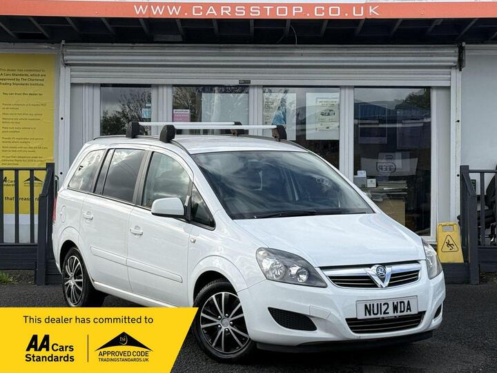 Vauxhall Zafira 1.6 16V Exclusiv Euro 5 5dr