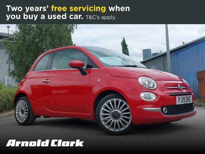 Fiat 500 1.2 Lounge Euro 6 (s/s) 3dr