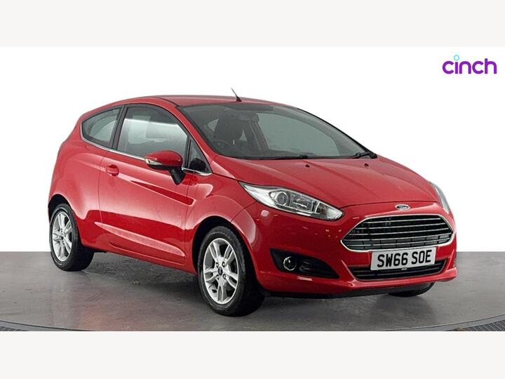 Ford Fiesta 1.0T EcoBoost Zetec Euro 6 (s/s) 3dr