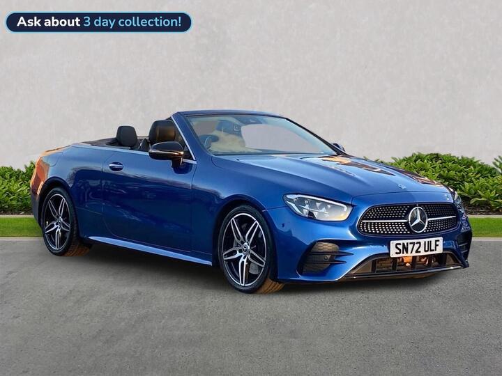 Mercedes-Benz E CLASS 2.0 E300h MHEV AMG Line Night Edition (Premium Plus) Cabriolet G-Tronic+ Euro 6 (s/s) 2dr
