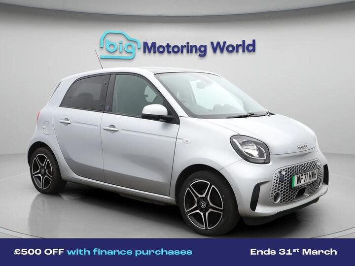 Smart Forfour 17.6kWh Premium Auto 5dr (22kW Charger)