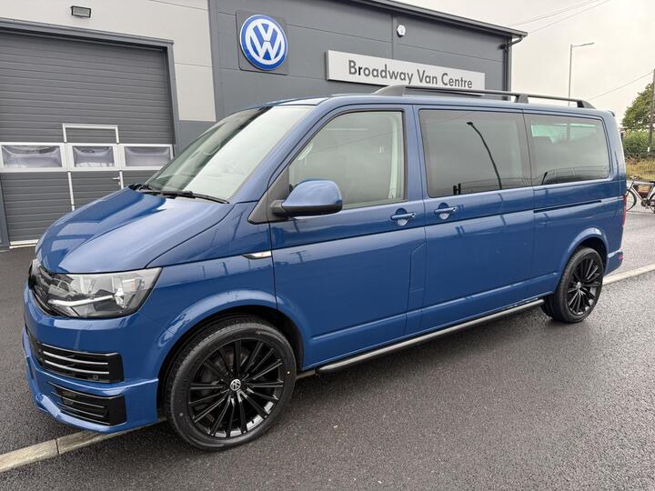 Volkswagen Transporter Volkswagen Transporter Shuttle 2.0 TDI S 150 7 Speed DSG Auto 5dr Diesel LWB In Ocean Blue - Euro 6