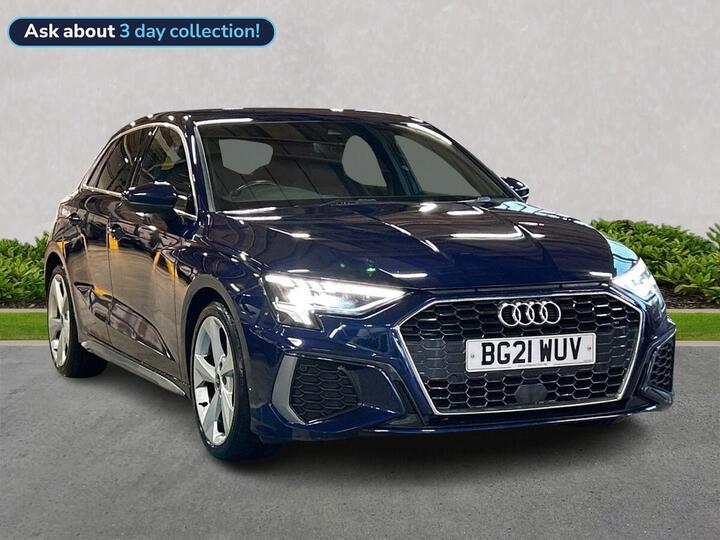 Audi A3 1.0 TFSI 30 S Line Sportback S Tronic Euro 6 (s/s) 5dr