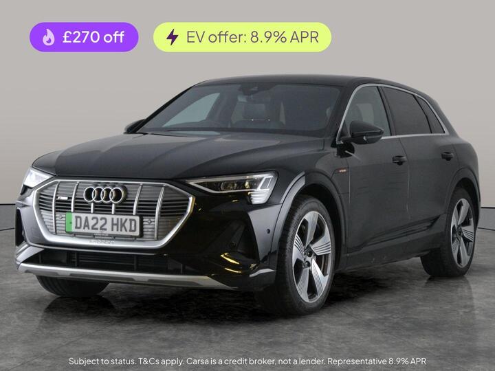 Audi E-tron 50 S Line Auto Quattro 5dr 71.2kWh (11kW Charger)