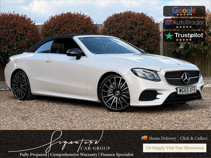 Mercedes-Benz E-CLASS 2.0 E350 AMG Line Cabriolet G-Tronic+ Euro 6 (s/s) 2dr Mercedes-Benz E-CLASS 2.0 E350 AMG Line Cabriolet G-Tronic+ Euro 6 (s/s) 2dr