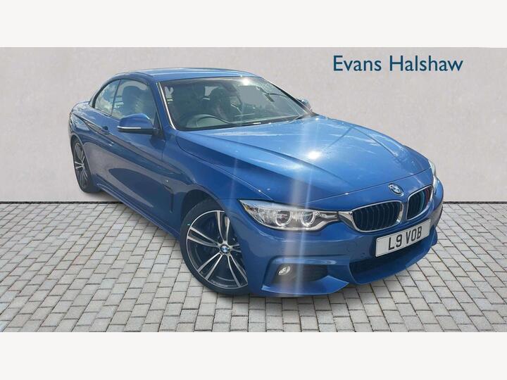 BMW 4 SERIES DIESEL CONVERTIBLE 3.0 430d M Sport Auto Euro 6 (s/s) 2dr