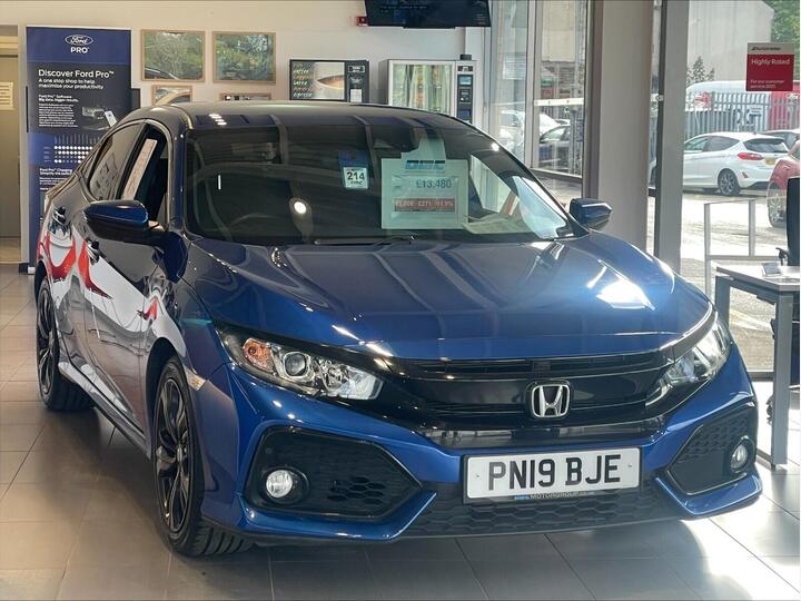 Honda Civic 1.0 VTEC Turbo SR CVT Euro 6 (s/s) 5dr
