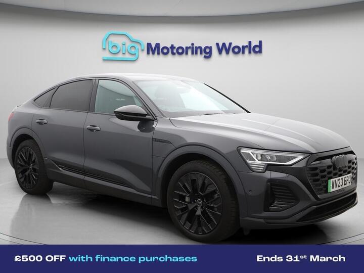 Audi Q8 E-tron 50 Black Edition Sportback Auto Quattro 5dr 95kWh (11kW Charger)