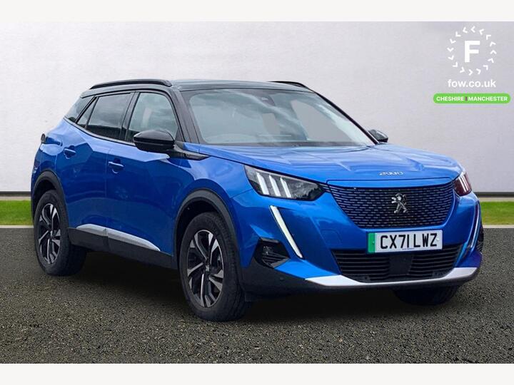 Peugeot 2008 50kWh GT Auto 5dr Peugeot 2008 50kWh GT Auto 5dr