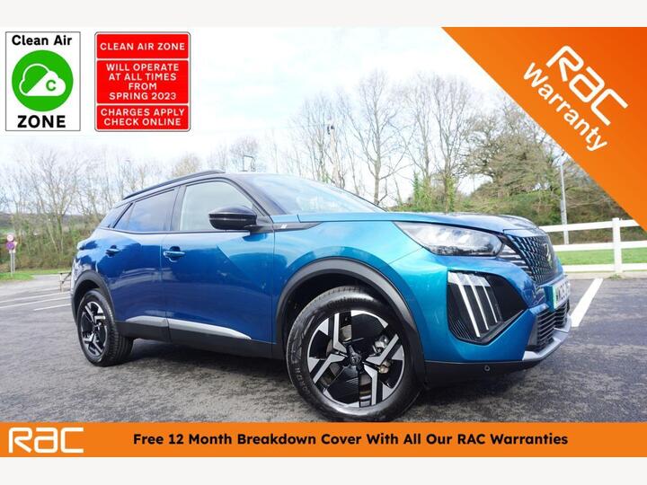 Peugeot E-2008 50kWh GT Auto 5dr (7kW Charger)