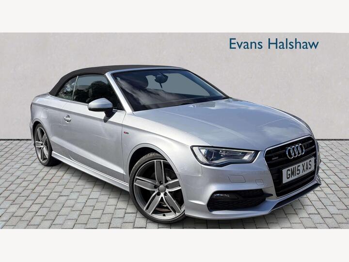 Audi A3 DIESEL CABRIOLET 2.0 TDI S Line S Tronic Quattro Euro 6 (s/s) 2dr