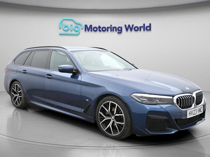 BMW 5 Series 2.0 520d MHT M Sport Touring Steptronic Euro 6 (s/s) 5dr BMW 5 Series 2.0 520d MHT M Sport Touring Steptronic Euro 6 (s/s) 5dr