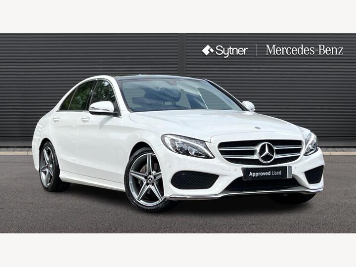 Mercedes-Benz C Class 2.0 C200 AMG Line (Premium) G-Tronic+ Euro 6 (s/s) 4dr