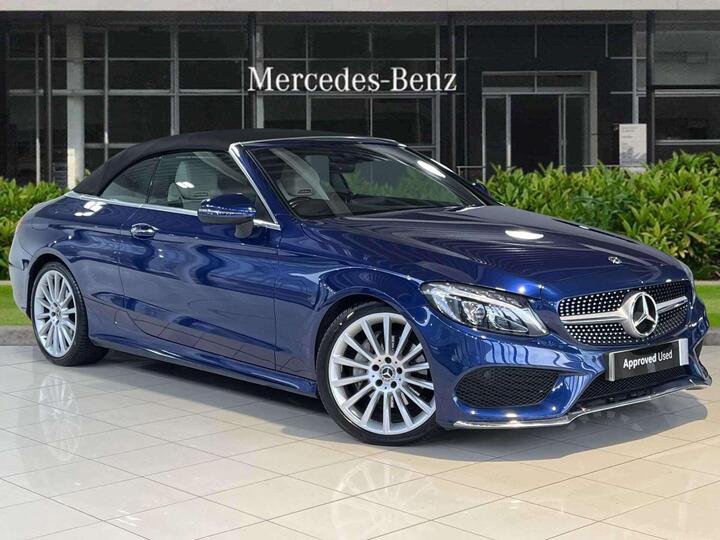 Mercedes-Benz C Class 2.1 C220d AMG Line (Premium Plus) Cabriolet G-Tronic+ Euro 6 (s/s) 2dr