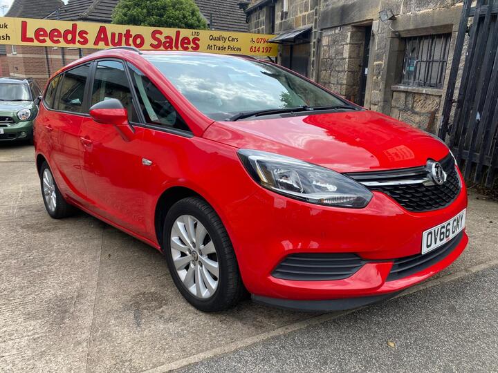 Vauxhall Zafira Tourer 1.4i Turbo Design Auto Euro 6 5dr