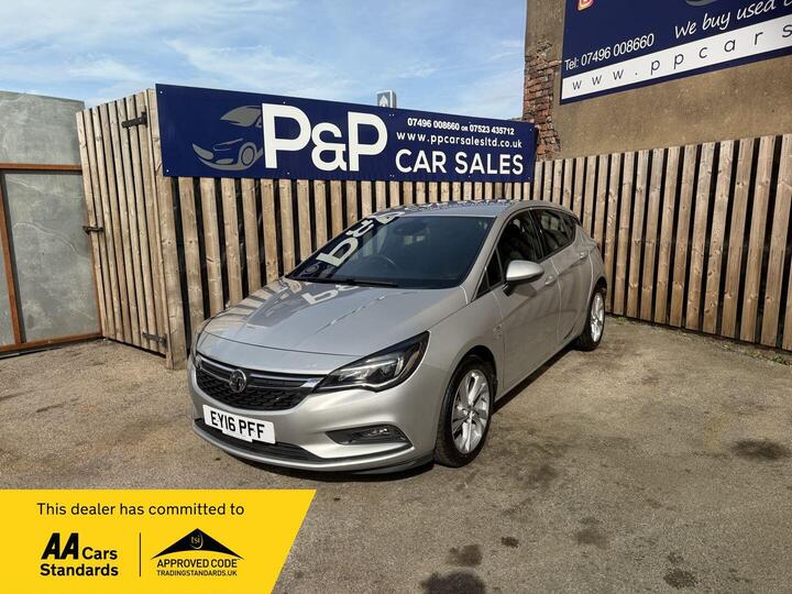 Vauxhall Astra 1.4i SRi Euro 6 5dr