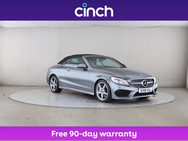 Mercedes-Benz C-Class 2.1 C250d AMG Line (Premium Plus) Cabriolet G-Tronic+ Euro 6 (s/s) 2dr