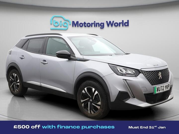 Peugeot E-2008 50kWh Allure Premium + Auto 5dr (7kW Charger)