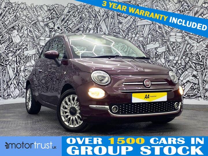 Fiat 500 1.2 Lounge Euro 6 (s/s) 3dr