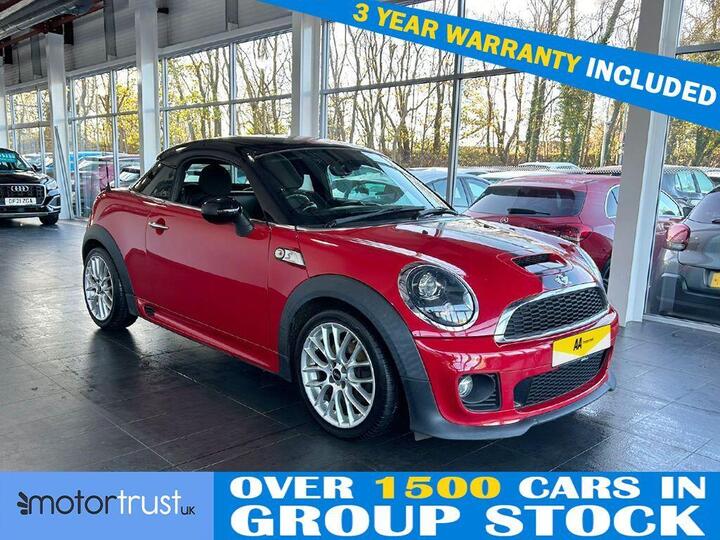 MINI COUPE 1.6 Cooper S Euro 5 (s/s) 2dr
