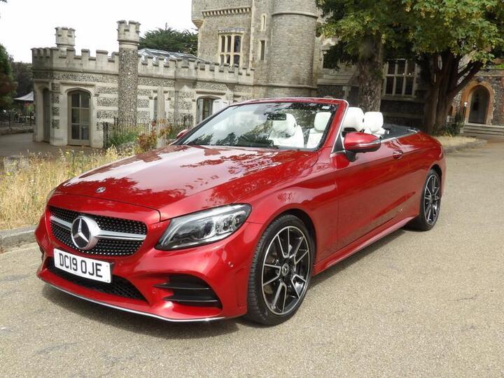 Mercedes-Benz C Class 1.5 C200 MHEV AMG Line (Premium Plus) Cabriolet G-Tronic+ Euro 6 (s/s) 2dr