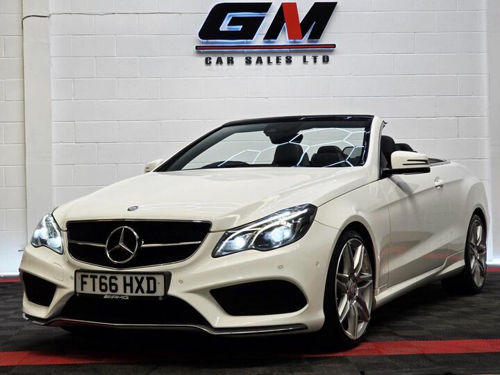 Mercedes-Benz E CLASS 3.0 E350d V6 AMG Line Edition Cabriolet G-Tronic+ Euro 6 (s/s) 2dr