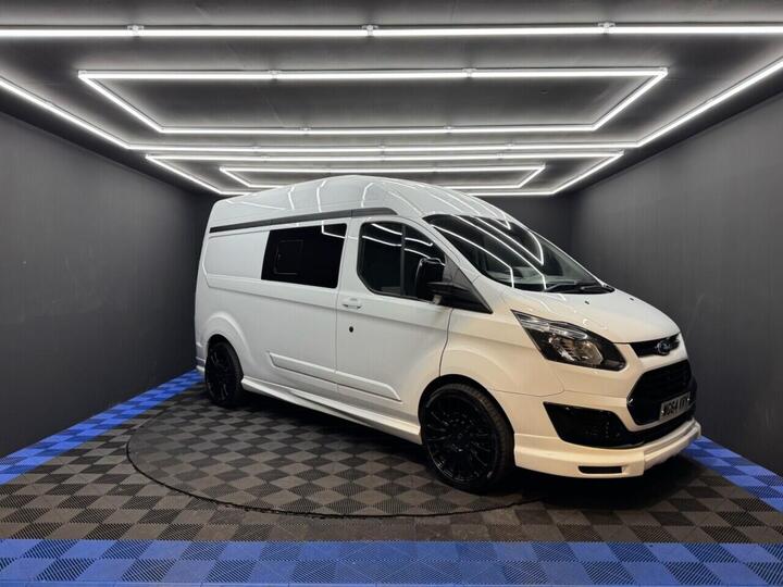 Ford TRANSIT CUSTOM 2.2 290 LR P/V 124 BHP LWB HIGH ROOF 12 MONTHS MOT, BLACK ALLOY WHEELS Ford TRANSIT CUSTOM 2.2 290 LR P/V 124 BHP LWB HIGH ROOF 12 MONTHS MOT, BLACK ALLOY WHEELS